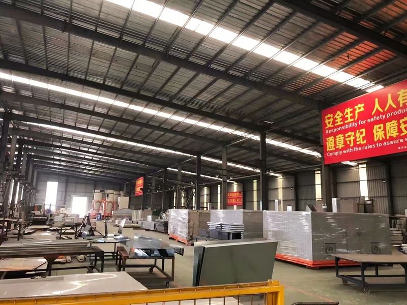 Zhejiang Huier Coating Environmental Protection Equipment Co., Ltd γραμμή παραγωγής του κατασκευαστή