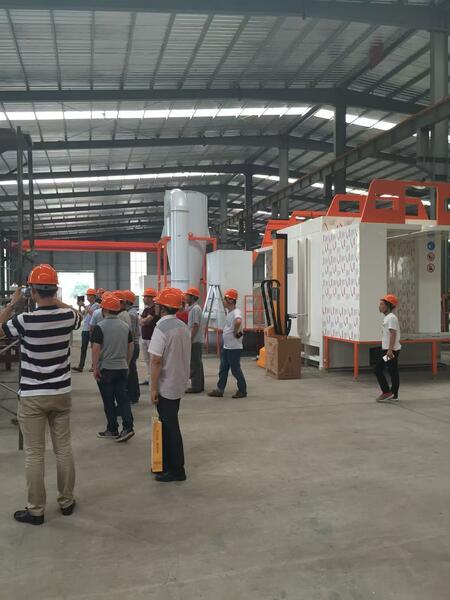 Zhejiang Huier Coating Environmental Protection Equipment Co., Ltd γραμμή παραγωγής του κατασκευαστή