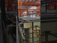 Γραμμή παραγωγής ηλεκτροφορετικής επικάλυψης χύτευσης