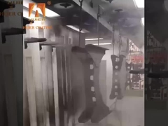 Huier ρυθμιζόμενη ταχύτητα γραμμής Powder Coating Line κατασκευαστές Τεχνολογία