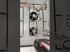 Τεχνική γραμμή χρώσης σε σκόνη για υποστρώματα σιδήρου με ομοιόμορφη επικάλυψη