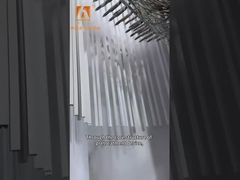 Το δωμάτιο σκόνης PP και το σύστημα ανάκτησης μεγάλων κυκλώνων