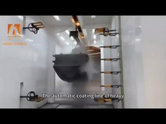 Αυτοματοποιημένη οριζόντια οθόνη αφής για επικάλυψη σκόνης 16 PCS Standard