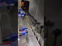 Ηλεκτροστατική γραμμή ζωγραφικής για βελτιωμένη χρήση της μπογιάς και συνεχή λειτουργία 5.000 ώρες