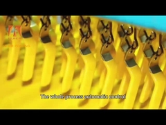 Μακροχρόνια πλήρως αυτοματοποιημένη γραμμή επικάλυψης κατά βύθιση με ρυθμιζόμενη επικάλυψη