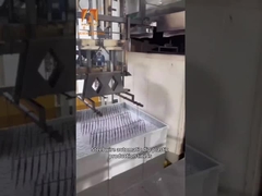 Ισχυρή συμβατότητα Ηλεκτροστατική γραμμή επικάλυψης σκόνης για πολυεστέρα από επωξική ρητίνη και μικτή σκόνη