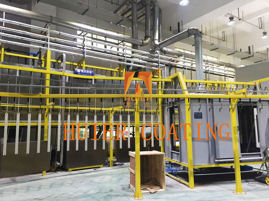 Huier ρυθμιζόμενη ταχύτητα γραμμής Powder Coating Line κατασκευαστές Τεχνολογία